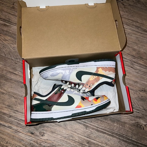 Nike SB Dunk Multi Camo - Picture 7 of 7